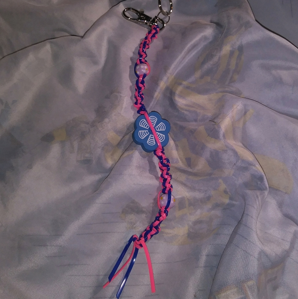 Keychain/PurpleKittyCreations/handmade